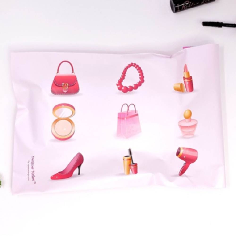 Set of 20 6x9” Fashion Poly Mailers Cosmetics Skincare Packaging Seller Tools